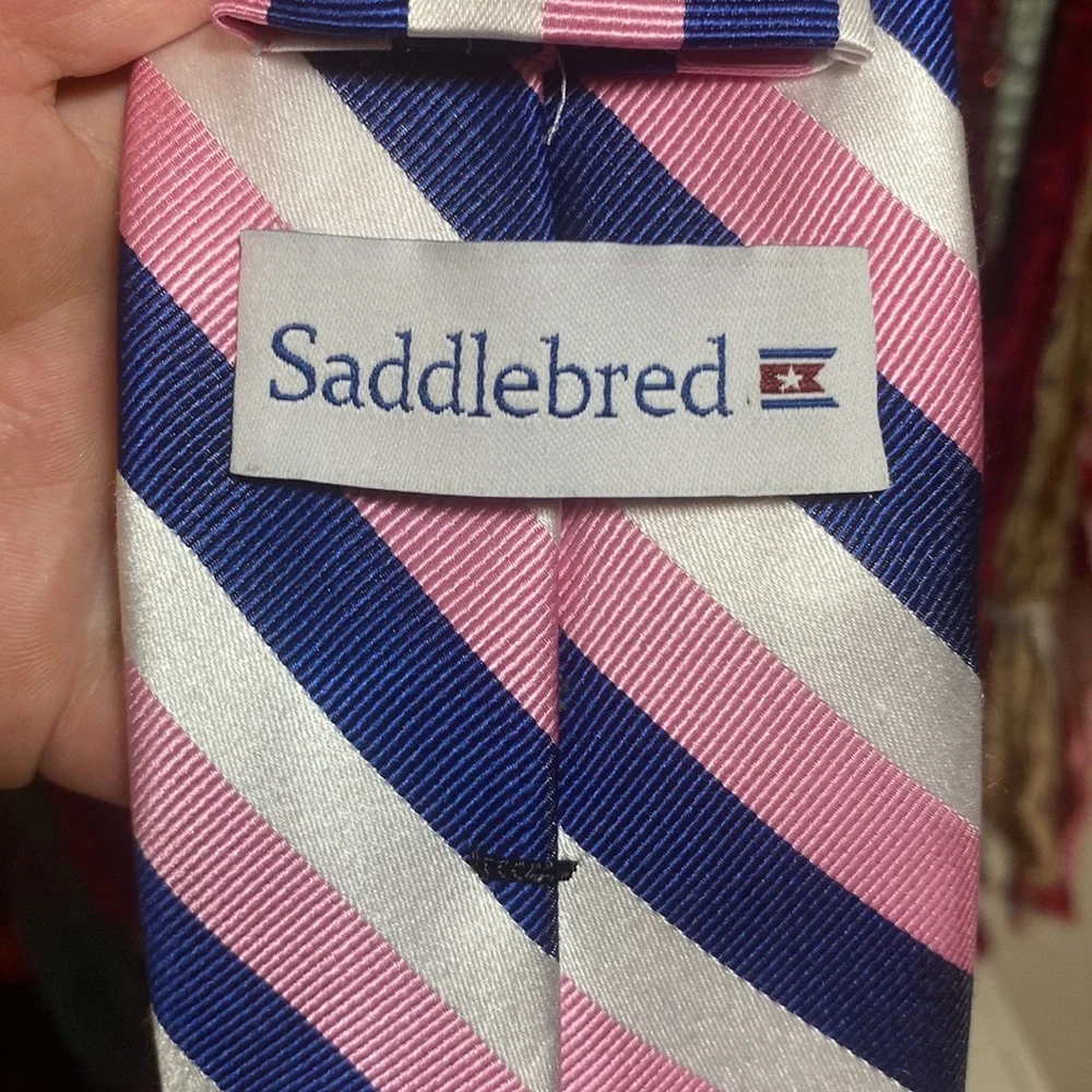 Saddlebred Striped Tie